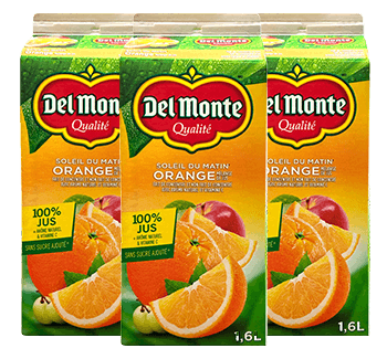 jus orange del monte